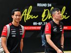 Ayumu Iwasa (JPN) Racing Bulls and Red Bull Racing Reserve Driver (Left).
05.12.2025