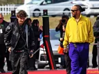 (L to R): Andrea Kimi Antonelli (ITA) Mercedes AMG Formula One Team with Lewis Hamilton (GBR) Scuderia Ferrari.
29.03.2026