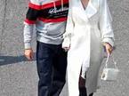 (L to R): Sergio Perez (MEX) Cadillac Formula 1 Team with his wife Carola Martinez (MEX).
29.03.2026
