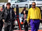 (L to R): Andrea Kimi Antonelli (ITA) Mercedes AMG Formula One Team with Lewis Hamilton (GBR) Scuderia Ferrari.
29.03.2026