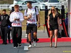 (L to R): Liam Lawson (NZL) Racing Bulls Formula One Team with Declan Foley (GBR) Racing Bulls Formula One Team Performance Coach and Hannah St. John (USA).
29.03.2026