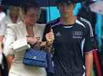 (L to R): Isabella Bernardini (BRA) with her boyfriend Gabriel Bortoleto (BRA) Audi F1 Team. 
03.05.2026