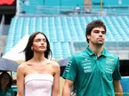 (L to R): Yael Shelbia (ISR) Model and Actress with Lance Stroll (CDN) Aston Martin F1 Team.
03.05.2026