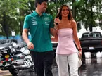 (L to R): Lance Stroll (CDN) Aston Martin F1 Team with his girlfrien Yael Shelbia (ISR) Model and Actress.
03.05.2026