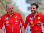 (L to R): Frederic Vasseur (FRA) Scuderia Ferrari Team Principal with Jerome d'Ambrosio (BEL) Scuderia Ferrari Deputy Team Principal.
11.02.2026