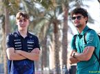 (L to R): Luke Browning (GBR) Williams F1 Team Reserve Driver with Jak Crawford (USA) Aston Martin F1 Team Reserve Driver.
13.02.2026