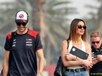 (L to R): Esteban Ocon (FRA) Haas F1 Team with his girlfriend Flavy Barla (FRA).
18.02.2026