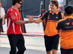 (L to R): Charles Leclerc (MON) Scuderia Ferrari with Oscar Piastri (AUS) McLaren F1 Team.
20.02.2026
