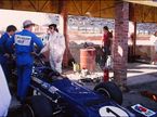 Джеки Стюарт и его March 701 команды Tyrrell на Гран При ЮАР 1970 года