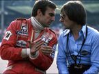 Карлос Ройтеман и владелец команды Brabham Берни Экклстоун, 1978 год