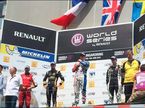 Подиум воскресной гонки
