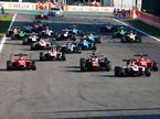 Старт гонки GP3 в Бельгии