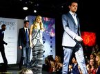 Джолион Палмер на подиуме Amber Lounge Fashion Show