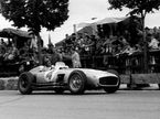 Хуан-Мануэль Фанхио на Mercedes W196 в Швейцарии