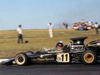 Lotus Эмерсона Фиттипальди в цветах John Player Special на Гран При Аргентины 1972 года