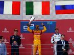 Подиум воскресной гонки GP2 в Баку