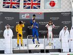 Подиум второй гонки GP3 в Абу-Даби