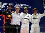 Подиум Гран При Сингапура