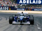 Дэвид Култхард за рулём Williams на Гран При Австралии 1995 года в Аделаиде