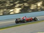Кими Райкконен за рулём Ferrari SF70H на тестах в Барселоне