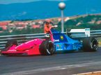 Дэймон Хилл за рулём Brabham на Гран При Венгрии 1992 года