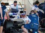 Сергей Сироткин за рулём Williams FW40 на тестах в Абу-Даби