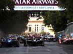 Старт парижского этапа Формулы E, 2017 год