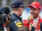 Макс Ферстаппен и Себастьян Феттель. Интервью после квалификации