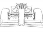 Эскиз внешнего вида машины 2021 года, FIA