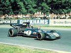 Легендарный чемпион мира Джеки Стюарт за рулём Tyrrell, 1972 год