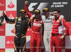 Подиум десятилетия по версии Лео Турини: Гран При Европы 2012 года