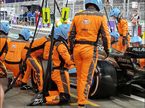 Пит-стоп Даниэля Риккардо. Фото пресс-службы McLaren