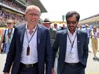 Мохаммед бен Сулайем, президент FIA, и Стефано Доменикали, президент и исполнительный директор Формулы 1