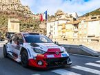 Себастьен Ожье за рулём Toyota GR Yaris на трассе Rallye Monte-Carlo, фото пресс-службы команды