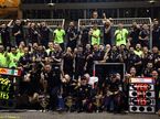 Команда Red Bull Racing празднует успех в Бахрейне
