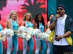 LL Cool J на церемонии представления гонщиков в Майами