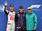 Нико Хюлкенберг, Макс Ферстаппен и Фернандо Алонсо, фото XPB