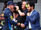 Макс Ферстаппен и президент FIA Мохамед бен Сулайем