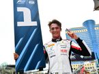 Дино Бегановичь, победитель спринта в Баку, фото Формулы 2