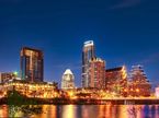 Вид вечернего Остина