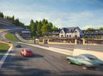 Проект отеля у поворотат Eau Rouge, иллюстрация пресс-службы автодрома