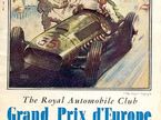 Афише Гран При Европы 1950 года