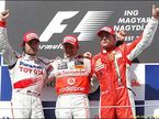 Подиум Гран При Венгрии