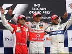 Подиум Гран При Бельгии