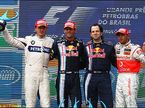 Подиум Гран При Бразилии