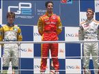 Подиум воскресной гонки GP2