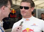 Журналист F1News.Ru берет интервью у Дэвида Култхарда