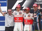 Подиум Гран При Турции