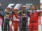 Подиум Гран При Сингапура