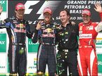 Подиум Гран При Бразилии